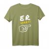 Er wars Comic Fun T-Shirt - Lustiges Geschenk für Freunde und Familie mit witzigem Design