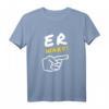 Er wars Comic Fun T-Shirt - Lustiges Geschenk für Freunde und Familie mit witzigem Design