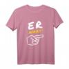 Er wars Comic Fun T-Shirt - Lustiges Geschenk für Freunde und Familie mit witzigem Design