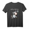 Wollyball Volleyball Schaf T-Shirt – Lustiges Tier- und Ballsportmotiv, ideales Geschenk für Kinder, Damen und Herren zu Geburtstag und Weihnachten