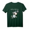Wollyball Volleyball Schaf T-Shirt – Lustiges Tier- und Ballsportmotiv, ideales Geschenk für Kinder, Damen und Herren zu Geburtstag und Weihnachten