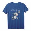 Wollyball Volleyball Schaf T-Shirt – Lustiges Tier- und Ballsportmotiv, ideales Geschenk für Kinder, Damen und Herren zu Geburtstag und Weihnachten