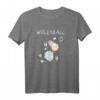 Wollyball Volleyball Schaf T-Shirt – Lustiges Tier- und Ballsportmotiv, ideales Geschenk für Kinder, Damen und Herren zu Geburtstag und Weihnachten
