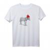 Esel Burro Mule Weihnachtsstrumpf Mütze T-Shirt – Lustiges Tiermotiv, klassisch geschnitten, perfekt für Weihnachten und Tierliebhaber