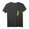 Damen Statement Frosch T-Shirt mit Comic Style Design - Lustiges Nö Spruch V-Ausschnitt, tolles Geschenk für Kinder, Teens und Erwachsene