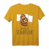 Offizielles Faultier Schlafshirt – Lustiges und Bequemes Tiermotiv für Morgenmuffel, Langschläfer & Power Nappers, Perfekt zum Schlafen und als Geschenk