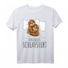 Offizielles Faultier Schlafshirt – Lustiges und Bequemes Tiermotiv für Morgenmuffel, Langschläfer & Power Nappers, Perfekt zum Schlafen und als Geschenk