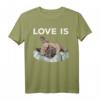 Cute Love Is Frenchie T-Shirt – Perfect Gift for French Bulldog Owners and Dog Lovers