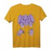 Lustiges Vintage Baby-Elefanten T-Shirt mit Cartoon-Design – Originelles Geschenk für Tierliebhaber und Elefantenfans