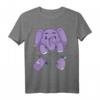 Lustiges Vintage Baby-Elefanten T-Shirt mit Cartoon-Design – Originelles Geschenk für Tierliebhaber und Elefantenfans
