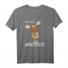 Not Amoosed Elch T-Shirt mit Wortspiel - Lustiges Statement für Tier- und Humorfans, Kinder, Teens, Damen & Herren