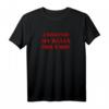 I Shaved My Balls For This - Lustiges Feministisches Raglan-Shirt für Proteste, Gleichstellung & Humor