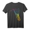 Saxophon mit Katzensaxophon T-Shirt – Niedliches Musik-Design für Saxophonspieler und Katzenliebhaber