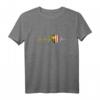 Oberösterreich Flagge Herzschlag Austria Wappen Adler Fahne T-Shirt - Stolz auf die Heimat, Geschenkidee & Souvenir