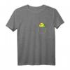 Lustiges Wellensittich Brusttasche T-Shirt – Originelles Geschenk für Vogel- und Wellensittichliebhaber zu Geburtstag und Weihnachten