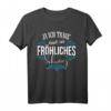 Fröhliches Schwarzes T-Shirt für Damen und Herren – Bequeme Alltagsmode & stylischer Look