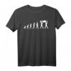 Evolution Sarg-Träger Leichen-Bestatter Geschenk T-Shirt - Lustiges Motiv für Bestattungsunternehmen & Feiertage