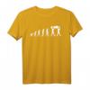 Evolution Sarg-Träger Leichen-Bestatter Geschenk T-Shirt - Lustiges Motiv für Bestattungsunternehmen & Feiertage