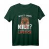 Lustiges Kilt T-Shirt mit Spruch 'What's Under My Kilt If I'm Having A Good Day Lipstick' – Perfekt für schottische Männer mit Humor