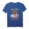 Lustiges Kilt T-Shirt mit Spruch 'What's Under My Kilt If I'm Having A Good Day Lipstick' – Perfekt für schottische Männer mit Humor