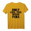 Cooles rosa T-Shirt für Männer - Stylische Männerbekleidung für Trendsetter
