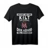 Kilt König T-Shirt – Schottenrock Design für Männer, perfekt für Schottland Fans & Feierlichkeiten