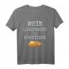 Mein Lieblingsobst Ist Schnitzel - Lustiges Fleisch- und Grill-T-Shirt für Fleischliebhaber & Grillfans