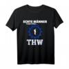 THW T-Shirt - Echte Männer Tragen Blau | Perfektes Geschenk für THW Mitglieder zum Jubiläum, Geburtstag oder Weihnachten
