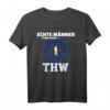 THW T-Shirt - Echte Männer Tragen Blau | Perfektes Geschenk für THW Mitglieder zum Jubiläum, Geburtstag oder Weihnachten