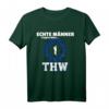 THW T-Shirt - Echte Männer Tragen Blau | Perfektes Geschenk für THW Mitglieder zum Jubiläum, Geburtstag oder Weihnachten