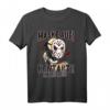 Maske tragen Kontakte halbieren - Lustiges Gothic Horror Spruch T-Shirt für Halloween & Gothic Fans