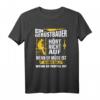 Gerüstbauer Hört Nicht Auf Wenn Müde Fertig T-Shirt - Lustiges Geschenk für Gerüstbauer, Maurer & Bauarbeiter