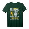 Gerüstbauer Hört Nicht Auf Wenn Müde Fertig T-Shirt - Lustiges Geschenk für Gerüstbauer, Maurer & Bauarbeiter