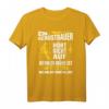 Gerüstbauer Hört Nicht Auf Wenn Müde Fertig T-Shirt - Lustiges Geschenk für Gerüstbauer, Maurer & Bauarbeiter