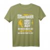 Gerüstbauer Hört Nicht Auf Wenn Müde Fertig T-Shirt - Lustiges Geschenk für Gerüstbauer, Maurer & Bauarbeiter