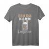 Bin Da Kann Losgehen Lama Alpaka T-Shirt - Lustiges Tiermotiv für Alpaka und Lama Fans