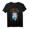 Frohe Weihnachten T-Shirt mit Weihnachtstieren - Lustiges Nilpferd Design für Kinder, perfekt als Weihnachtsgeschenk