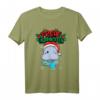 Frohe Weihnachten T-Shirt mit Weihnachtstieren - Lustiges Nilpferd Design für Kinder, perfekt als Weihnachtsgeschenk