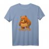 Mürrischer lustiger Cartoon Bär T-Shirt – Humorvolles Tierdesign für Comic- und Tierliebhaber, perfekt zum Schmunzeln