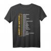 Herren Bart-O-Meter Witziges Bart Shirt – Bärtiger Mann Skala Haarig T-Shirt für Geburtstag, Weihnachten & Jubiläum