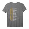 Herren Bart-O-Meter Witziges Bart Shirt – Bärtiger Mann Skala Haarig T-Shirt für Geburtstag, Weihnachten & Jubiläum