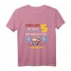 Kinder Endlich 5, Feuerwehr zum 5. Geburtstag - T-Shirt für Jungen und Mädchen, perfektes Geschenk für kleine Feuerwehrfans