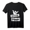 Auf Lock, Digga! Lustiges Party-Shirt für Freunde, Surfer, Skater, Fußballer & Techno-Fans – Perfektes Geschenk für Geburtstag, Weihnachten & Co.