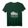 Ich mag Bäume die halten die Fresse T-Shirt mit V-Ausschnitt – Perfektes Geschenk für Wald- und Naturliebhaber, Holzarbeiter & Baumfreunde