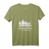 Ich mag Bäume die halten die Fresse T-Shirt mit V-Ausschnitt – Perfektes Geschenk für Wald- und Naturliebhaber, Holzarbeiter & Baumfreunde