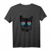 Polysexuell Katze Pride LGBT Sonnenbrillen T-Shirt – Vielfalts- und Stolz-Design für LGBTQ+ Gemeinschaft und Unterstützer
