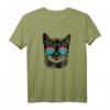 Polysexuell Katze Pride LGBT Sonnenbrillen T-Shirt – Vielfalts- und Stolz-Design für LGBTQ+ Gemeinschaft und Unterstützer