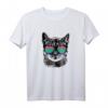 Polysexuell Katze Pride LGBT Sonnenbrillen T-Shirt – Vielfalts- und Stolz-Design für LGBTQ+ Gemeinschaft und Unterstützer
