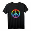 LGBTQ Pride Shirt mit Regenbogen, Peace Sign & CSD Motiv – Unterstütze Toleranz, Liebe & Vielfalt bei Pride & Christopher Street Day