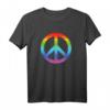 LGBTQ Pride Shirt mit Regenbogen, Peace Sign & CSD Motiv – Unterstütze Toleranz, Liebe & Vielfalt bei Pride & Christopher Street Day